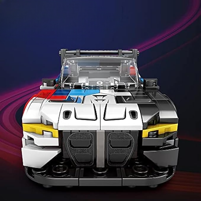Bloc de Construction - SportsCarAssemblage™ - Blanc