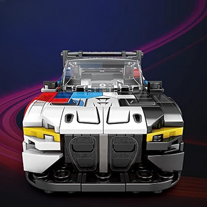 Bloc de Construction - SportsCarAssemblage™ - Blanc