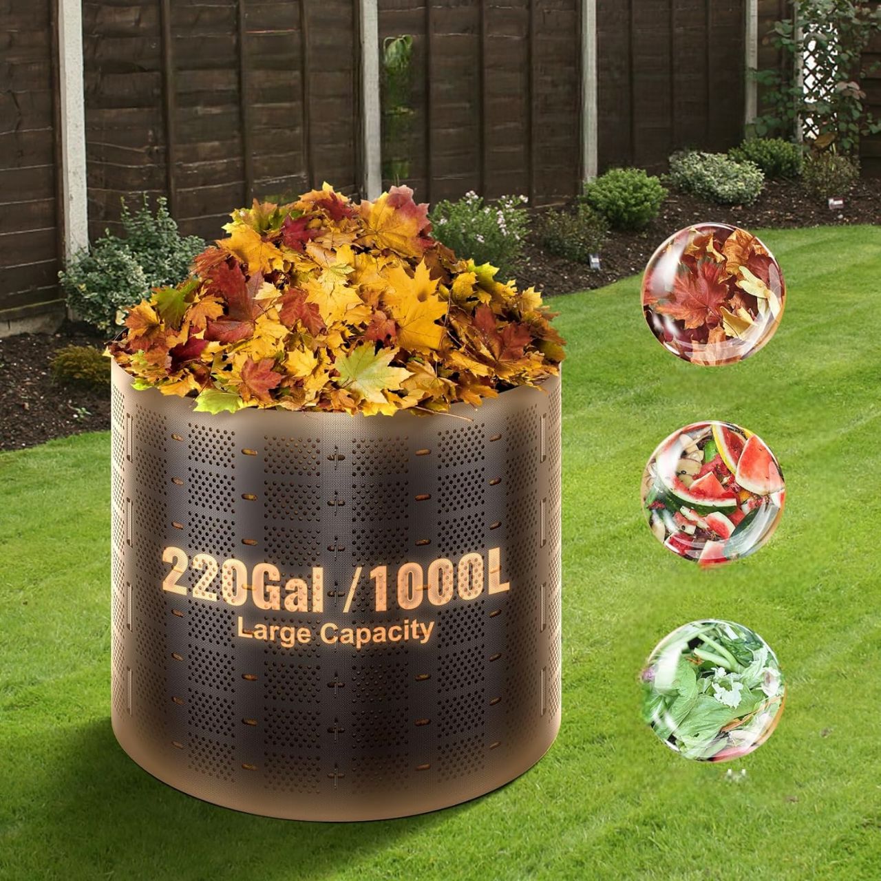 Composteur de Jardin - GardenCompost™ - Rond