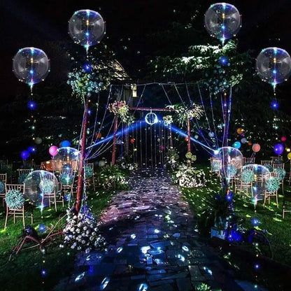 Ballon lumineux - TransparentLedBalloons™ - Multicolore