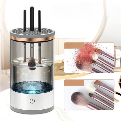 Nettoyeur Pinceau Maquillage - ElectricBrushCleaner™ - Noir