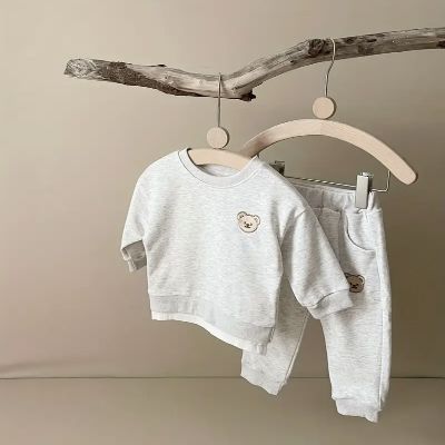 Ensemble bebe - NewbornBabyClothes™ - Gris