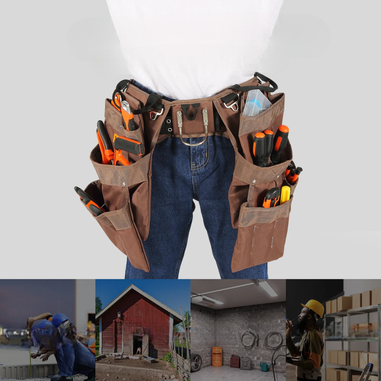Ceinture à Outils - PocketsMultifunctionalTool™