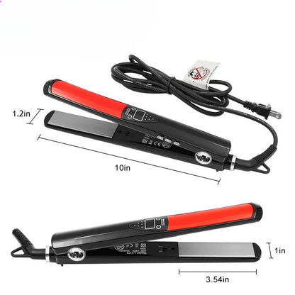 Lisseur Cheveux - HairStraightenerCurler™ - Noir Petit