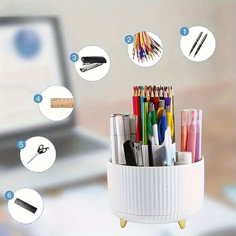 Organisateur Bureau - DesktopOrganizer™ - Blanc