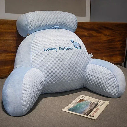 Oreiller de lecture - SoftWaistPillow™ - Baleine