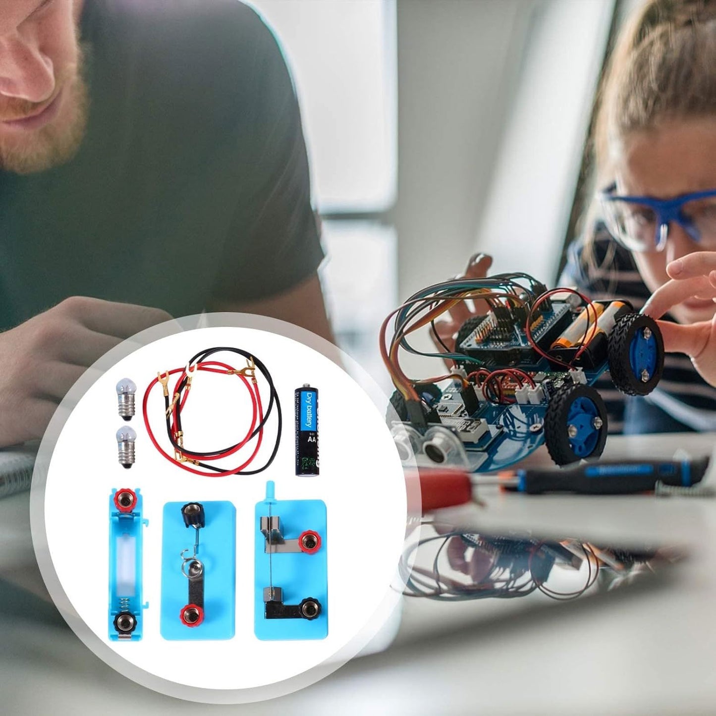 ElectricCircuitKit™- Bleu