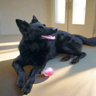 Balle pour Chien - DogSqueakerBall™ - Rouge