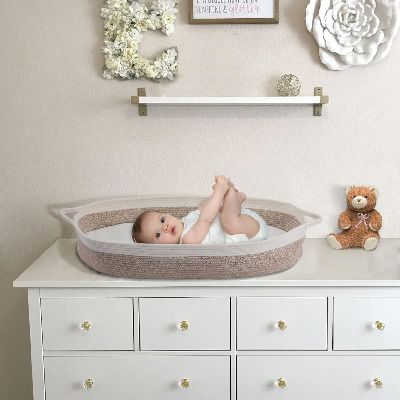 Berceau bébé - BabyCradleBed™ - Marron&Blanc