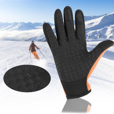 Gant Thermique - WinterCyclingGloves™ - Orange