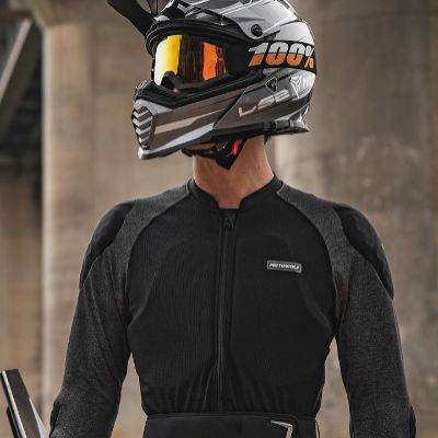 MotorcycleSoftArmor™- Gris