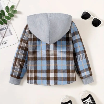 HoodieKidsStyle™- Bleu