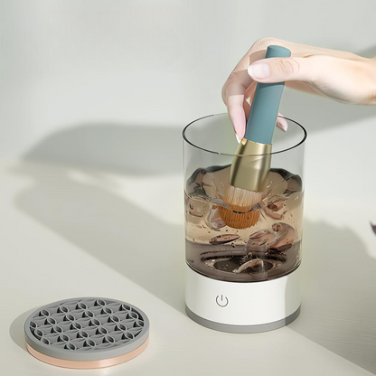 Nettoyeur Pinceau Maquillage - ElectricBrushCleaner™ - Noir