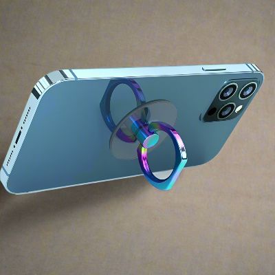 Support de Téléphone - TransparentCellPhoneRing™ - Rond Multi