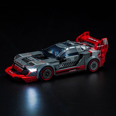 Bloc de Construction - SportsCarAssemblage™ - Gris