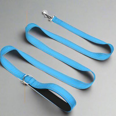 Collier Chien - DogsHarnessCollar™ - Bleu Bébé