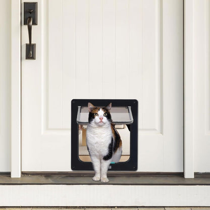 Chatière Électronique - SmartPetDoor™ - Noir