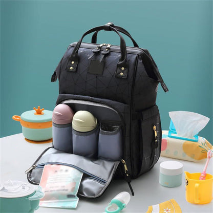 Sac à langer - MommyFashionableBag™ - Noir