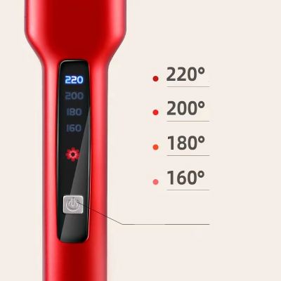 Lisseur Cheveux - HairStraightenerBrush™ - Rouge