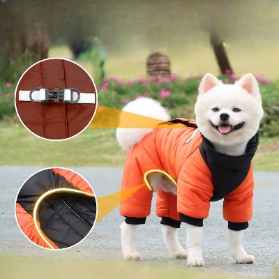 Doudoune pour Chien - WarmJacketDog™ - Orange