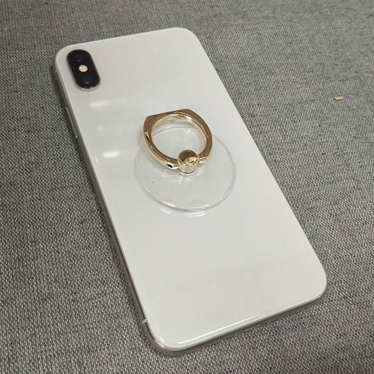 Support de Téléphone - TransparentCellPhoneRing™ - Rond Doré