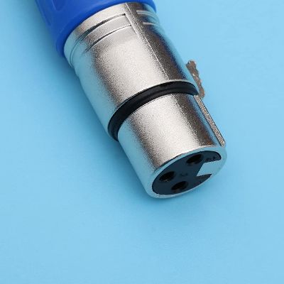 Cable XLR Male Femelle - MicrophoneExtensionCable™ - Bleu