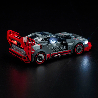Bloc de Construction - SportsCarAssemblage™ - Gris