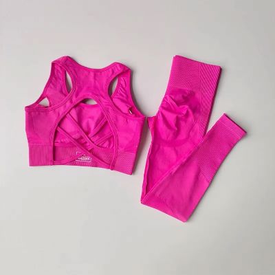 Vêtements de sport femme - WomenTrackSuit™ - Rose