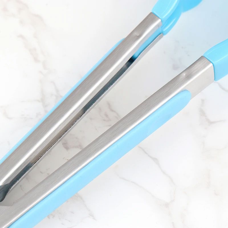 Pince à barbecue - SiliconeBBQGrilling™ - Bleu Ciel