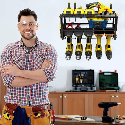 Porte Outils Mural - GarageToolOrganizer™ - Moyen