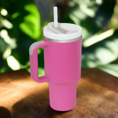 Tasse Isotherme - ThermalMug™ - Rose