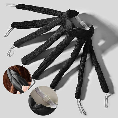 Rouleau à cheveux - HeatlessHairCurler™ - Noir
