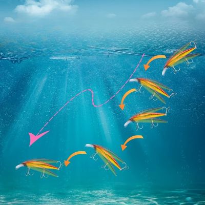 Leurre de peche - FishingLureBait™ - Orange