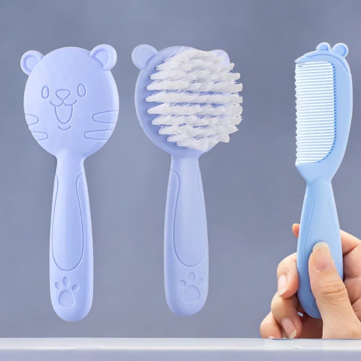 BROSSE À CHEVEUX BEBE - GentleCombBaby™