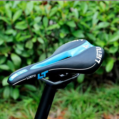Selle de Vélo - BicycleSaddle™ - Bleu Noir