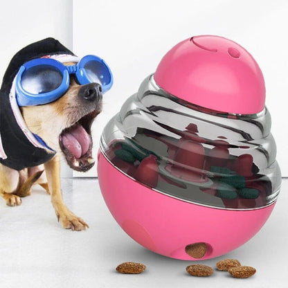 Distributeur de Croquettes pour Chien - SlowFeederDog™ - Rose