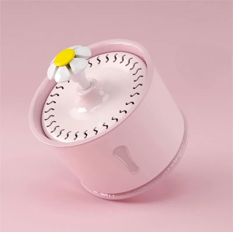 Fontaine à Eau pour Chat - CatLEDFountain™ - Rose