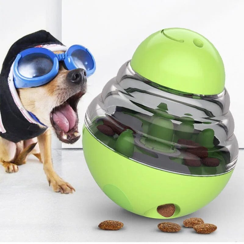 Distributeur de Croquettes pour Chien - SlowFeederDog™ - Vert