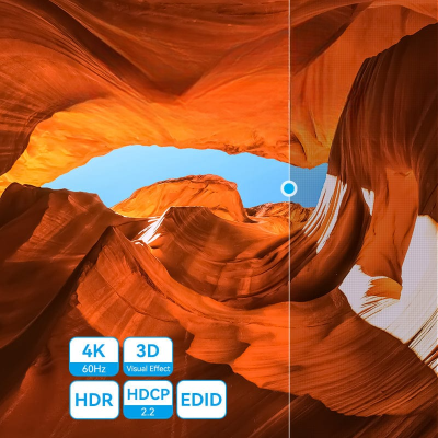 REPARTITEUR HDMI - VisionSplit™ - Noir