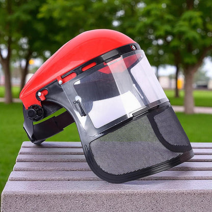 Visière de Protection - HeadMountShield™ - Rouge