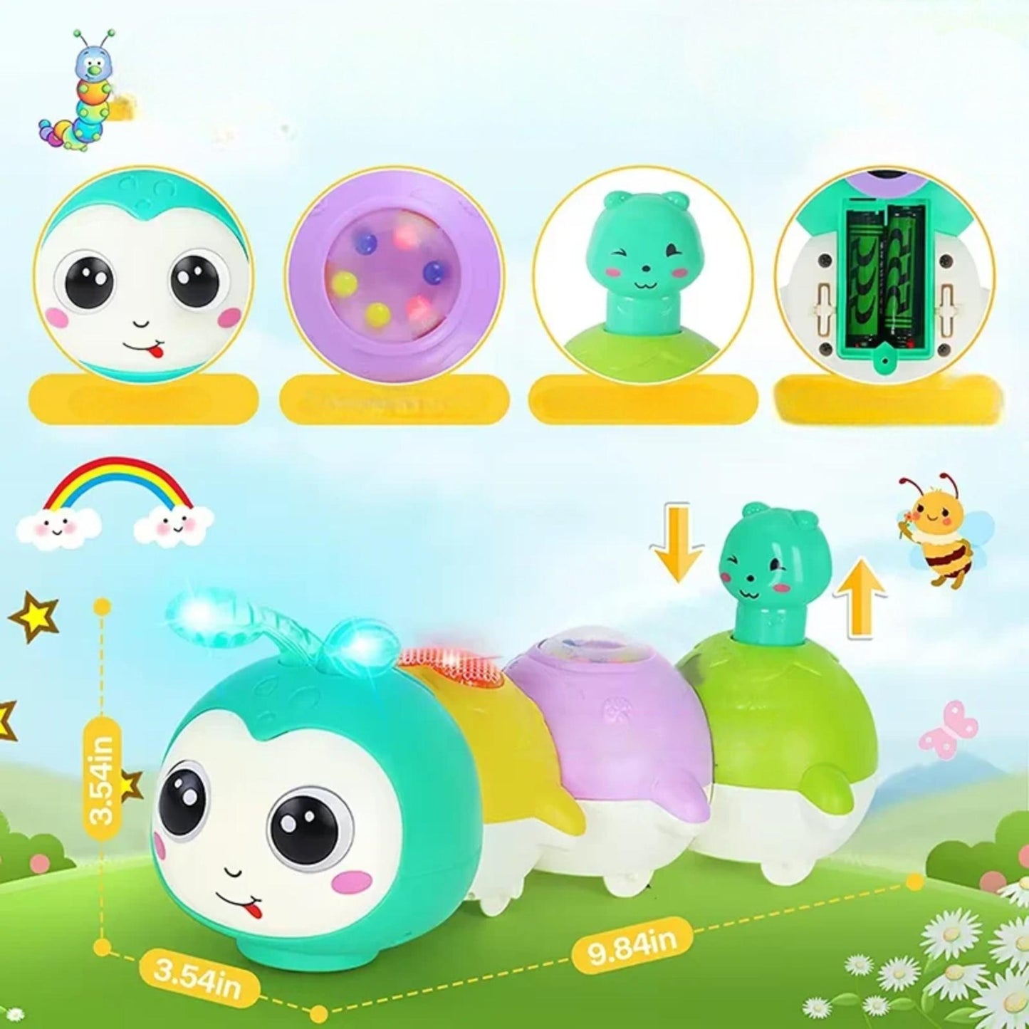 Jouet Montessori - Crawl&Glow™