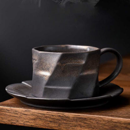 Service à Café - RetroBrewSet™ - Noir Ébène