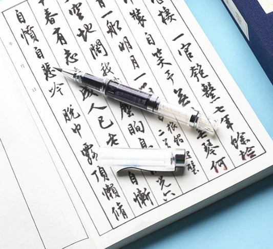 CalligraphyPen™ Pinceau à encre noir rechargeable | Dessins