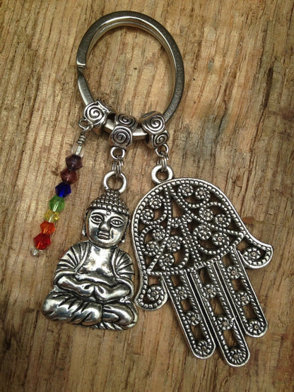BuddhaKeychain™ Porte-clé bouddha | spiritualité