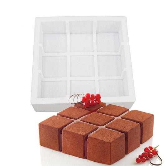 CubicCake™ Moule à gâteau en silicone | Pâtisserie