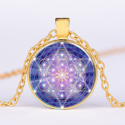 GeoGreek™ Collier en Cube de métatron à géométrie sacrée  | spiritualité