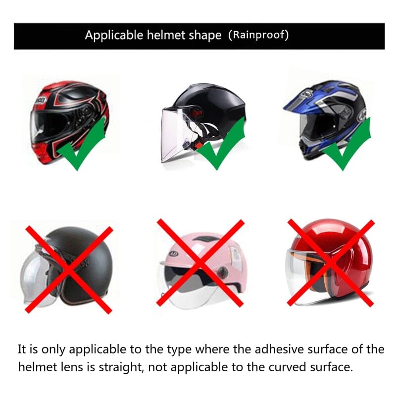 FogFilm™ - Anti-fog motorcycle helmet