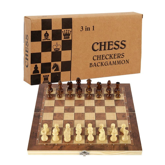 Jeu d'Échecs en Bois Magnétique | Echecs