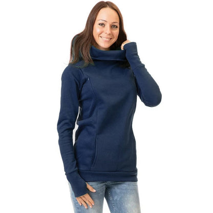 MomSweatshirt™  Women Nursing Maternity Long Sleeves Hooded