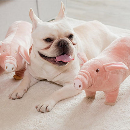 PlushPig™ Jouets de couchage pour chien en peluche | Chien
